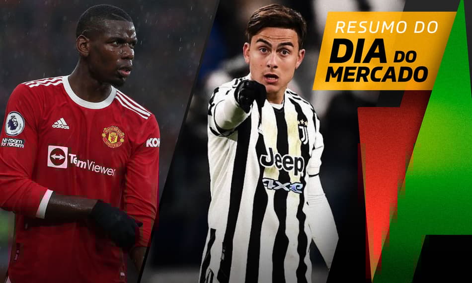 Pogba deseja jogar pelo PSG, Dybala perto de reforçar rival da Juventus, São Paulo vai efetuar compra de Calleri… O Dia do Mercado!