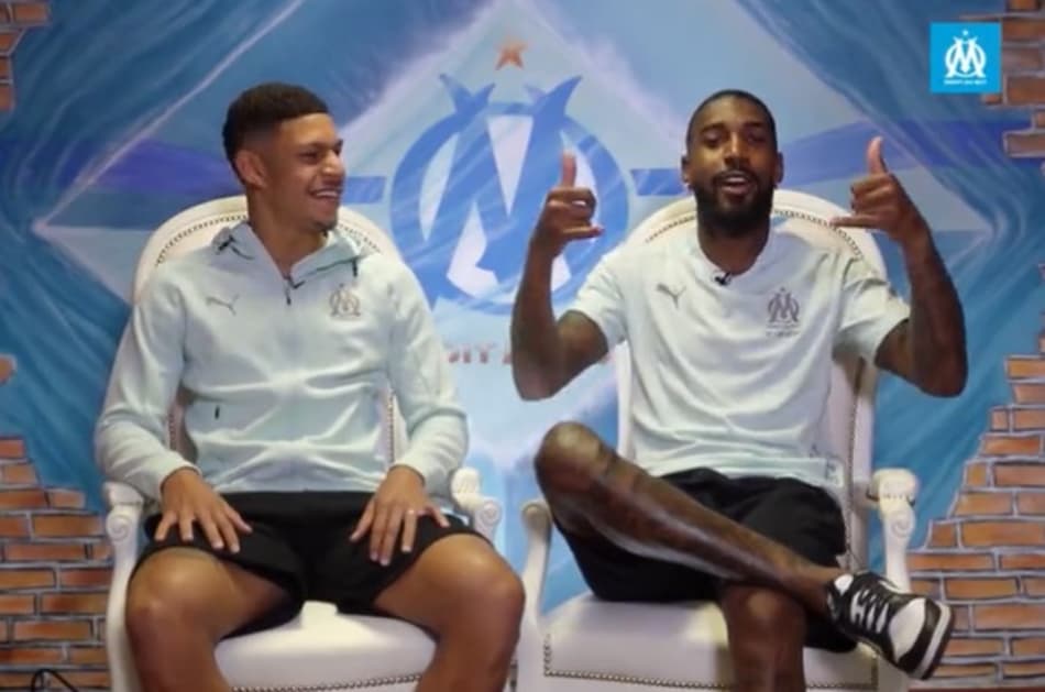 Da França, Gerson e Luis Henrique brincam sobre rivalidade entre Flamengo e Botafogo; veja