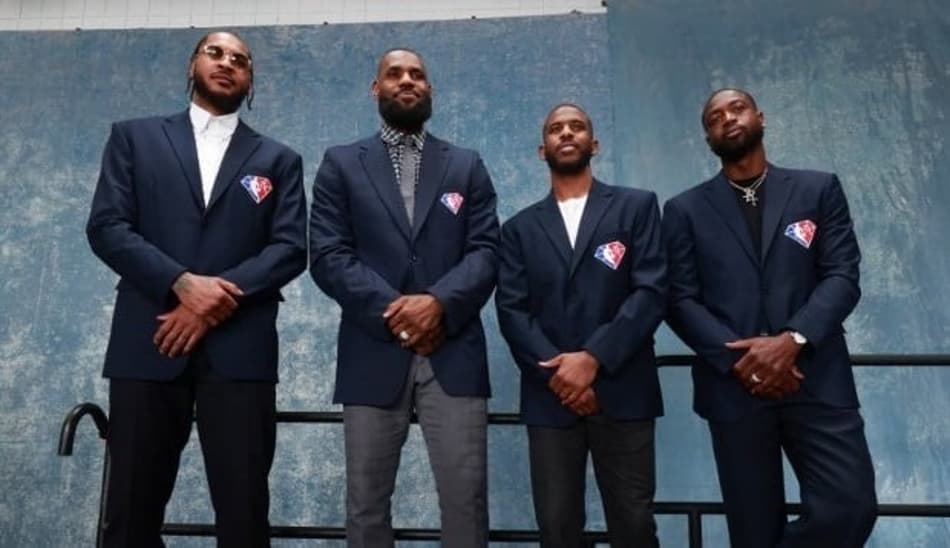 Wade quer montar supertime com Chris Paul, LeBron e Carmelo