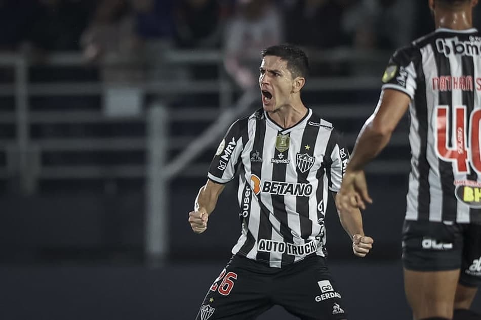 Em boa fase, Nacho Fernández empilha gols consecutivos pelo Atlético-MG