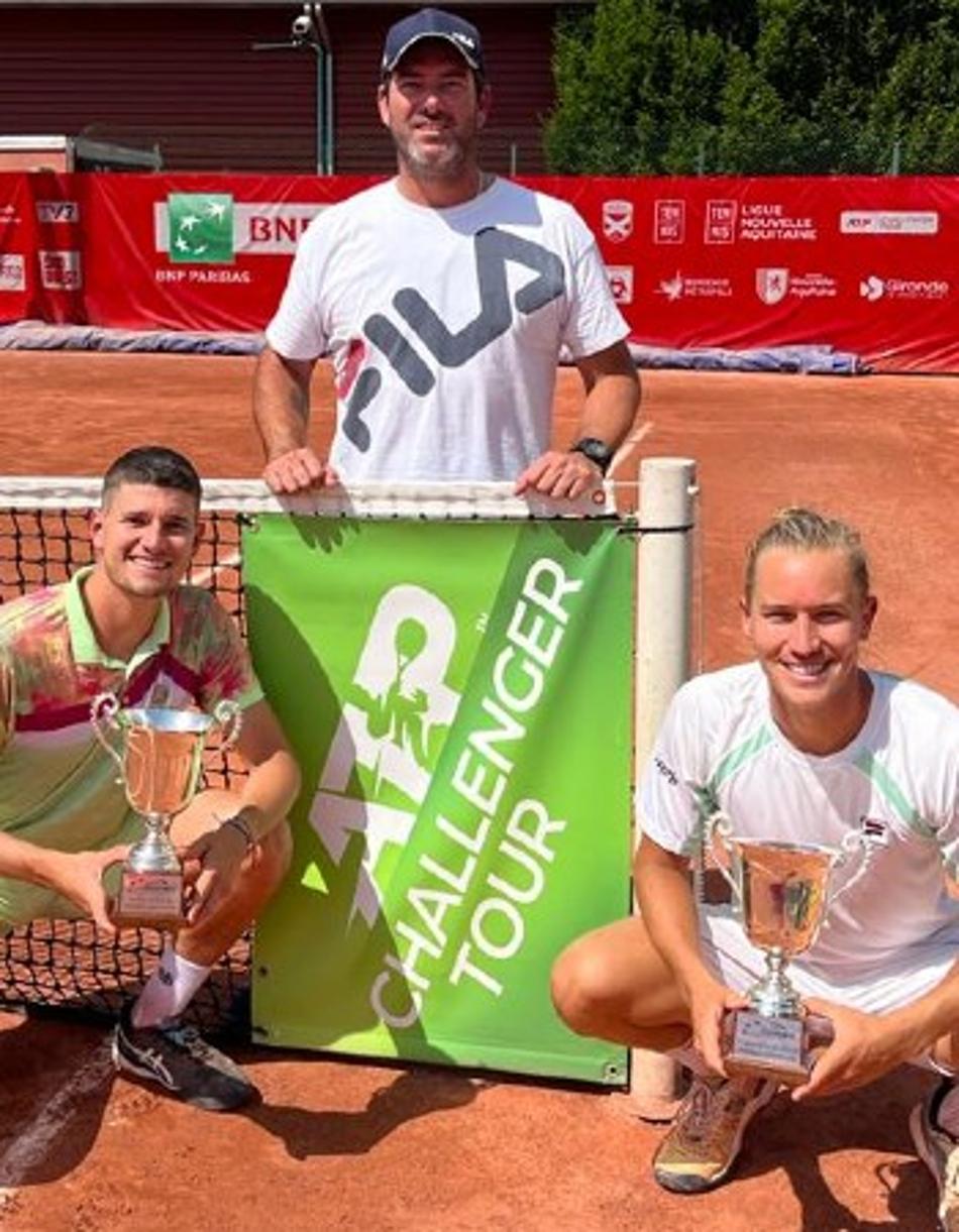 Rafael Matos é campeão em Bordeaux e terá o melhor ranking
