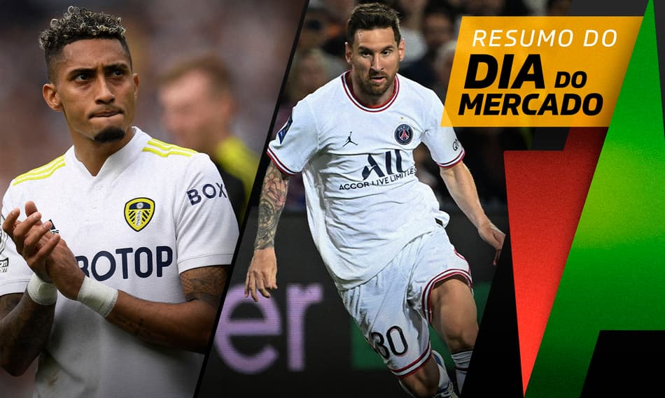 Raphinha se aproxima do Barcelona, Messi pode ir para a MLS… O Dia do Mercado!