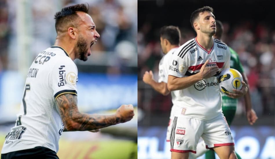 Duelos LANCE! Quem é melhor: Corinthians ou São Paulo? Escolha e vote por posição!