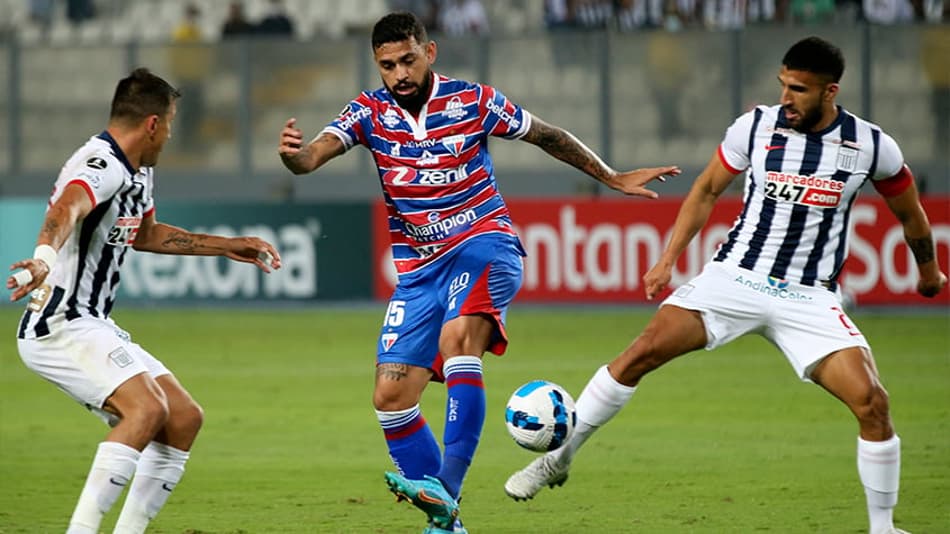 Marcelo Paz comemora vitória do Fortaleza na Libertadores