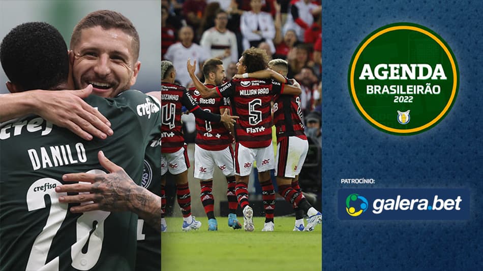 Flamengo, Palmeiras, Botafogo… Saiba onde assistir aos jogos de sábado do Brasileirão