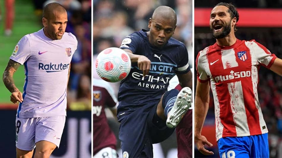 Veja 20 jogadores brasileiros na Europa que ficarão sem clube em junho