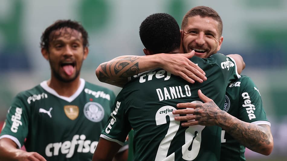 Palmeiras x RB Bragantino - comemoração