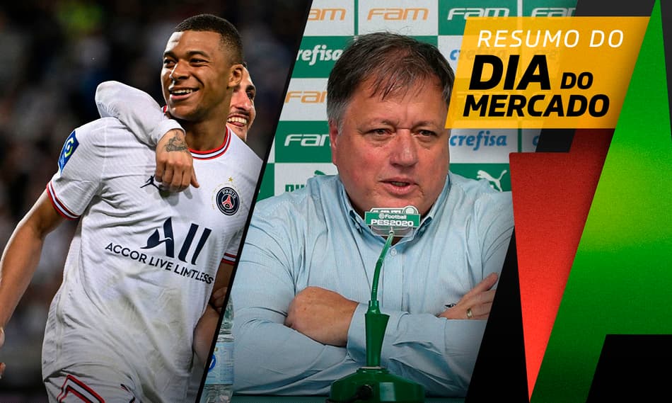 Novela de Mbappé perto do final, Palmeiras segue em busca de centroavante… O Dia do Mercado!