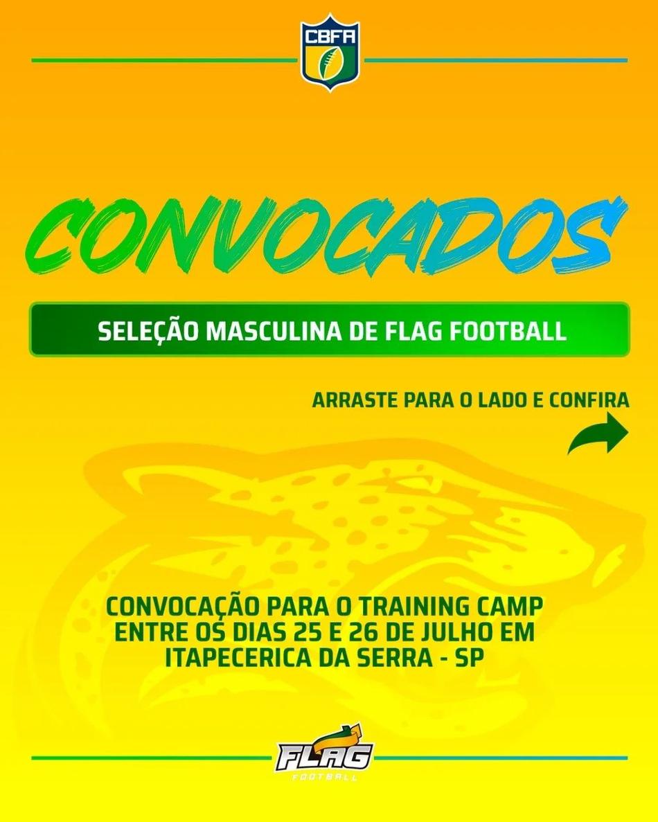 Seleção fará período de treinamento no interior de São Paulo