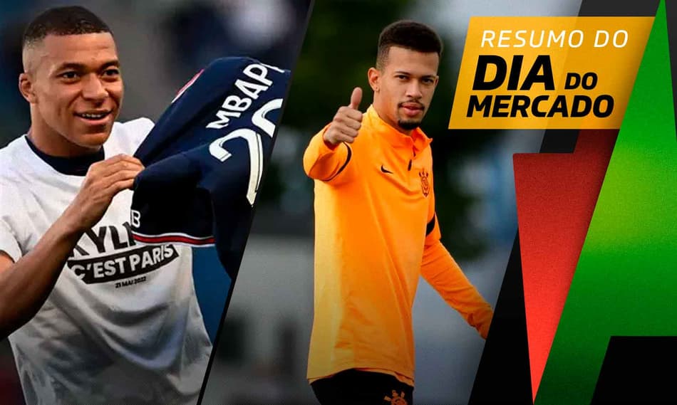 Mbappé renova com o PSG, Benfica e Porto sondam zagueiro do Corinthians… O Dia do Mercado!