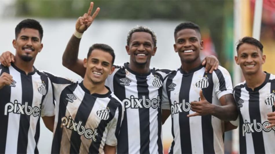 Com gols de Ivonei e Patati, Santos goleia o Jabaquara no Paulista Sub-20