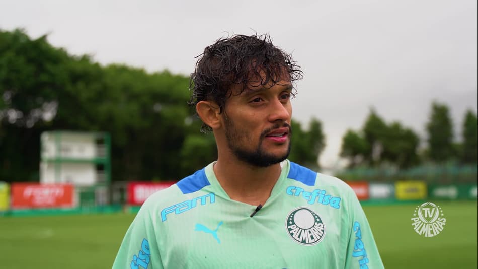 Prestes a completar 200 jogos pelo Palmeiras, Scarpa celebra momento vivido no clube