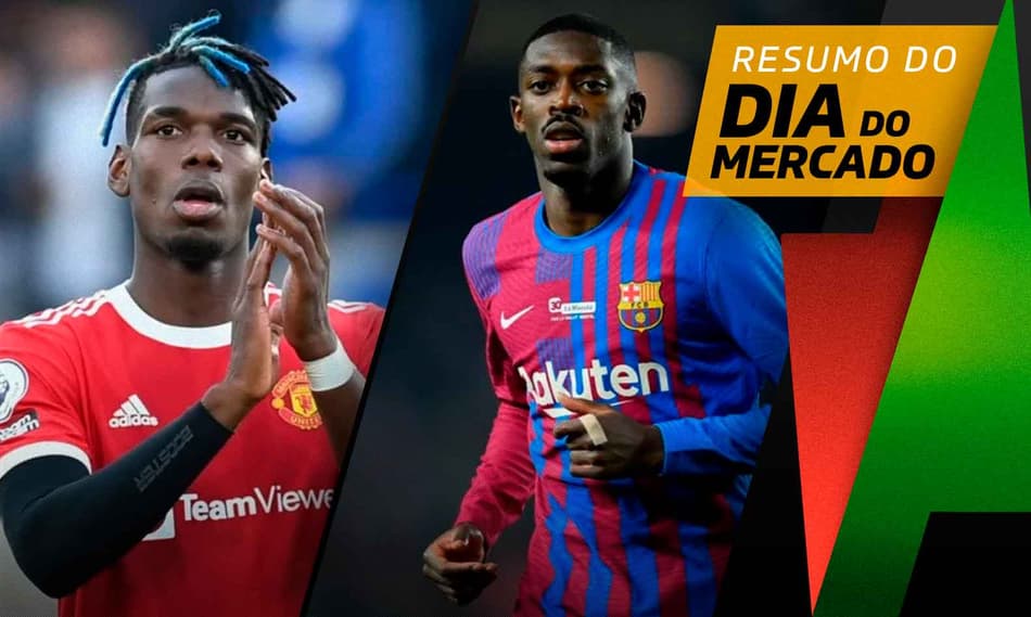 Pogba é cobiçado por três clubes, Dembélé se aproxima de gigante inglês… O Dia do Mercado!