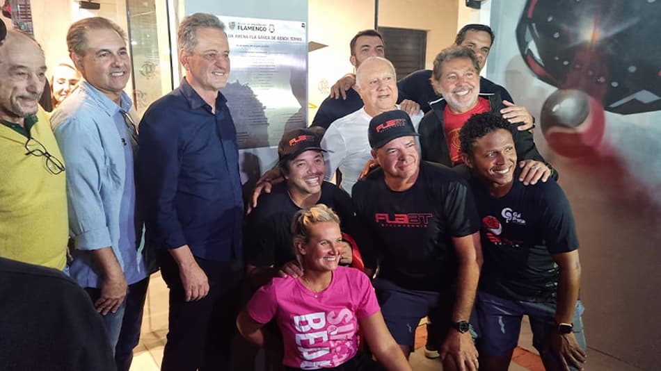 Flamengo inaugura arena de beach tennis na Gávea e dá rumo a espaço do beach soccer que ficou sem uso