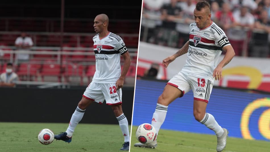 Com Miranda e Rafinha, ‘lei do ex’ pode ser trunfo do São Paulo contra o Coritiba