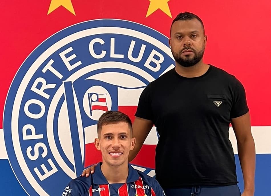 Bahia acerta a renovação contratual do meio-campista Hiago