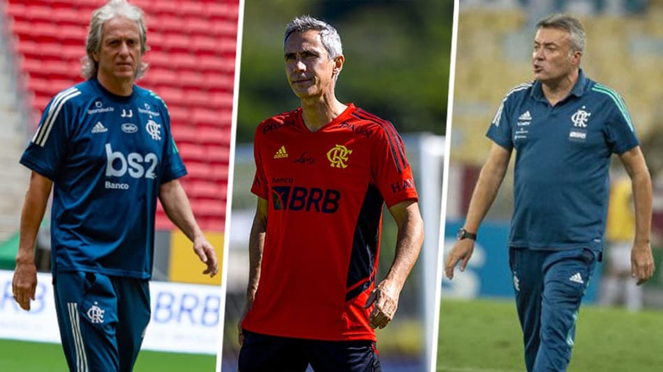 Landim mantém técnicos cerca de seis meses no Flamengo: relembre nomes e períodos