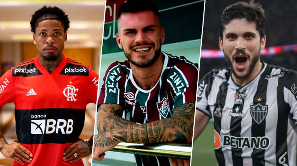 Listamos jogadores que ainda não completaram 7 jogos no Brasileirão 2022 e podem trocar de clube