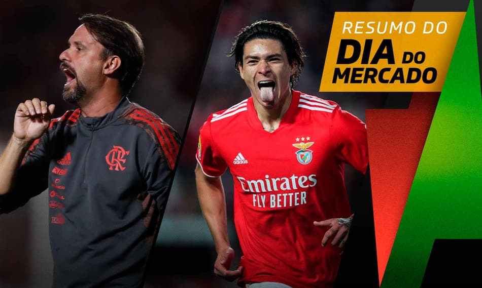 Vasco anuncia novo técnico, Benfica confirma venda de atacante para o Liverpool… O Dia do Mercado!