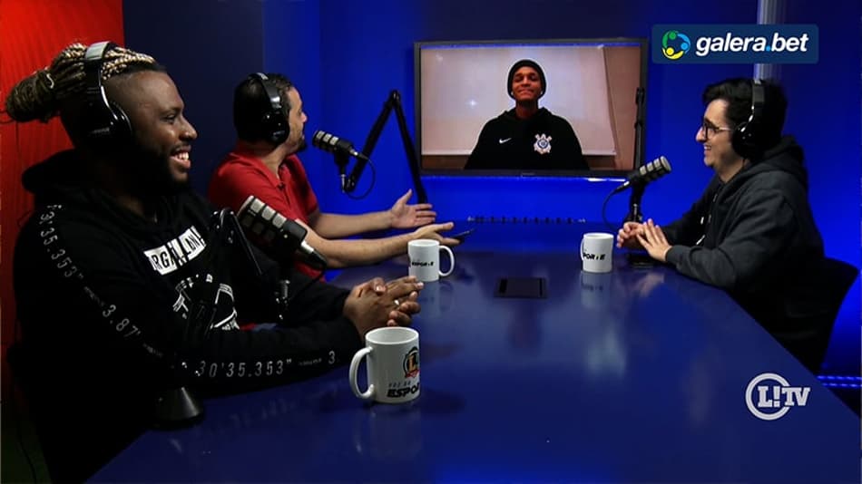 Em podcast do L!, Adson, joia do Corinthians, comenta fase artilheira e conselhos do técnico Vítor Pereira