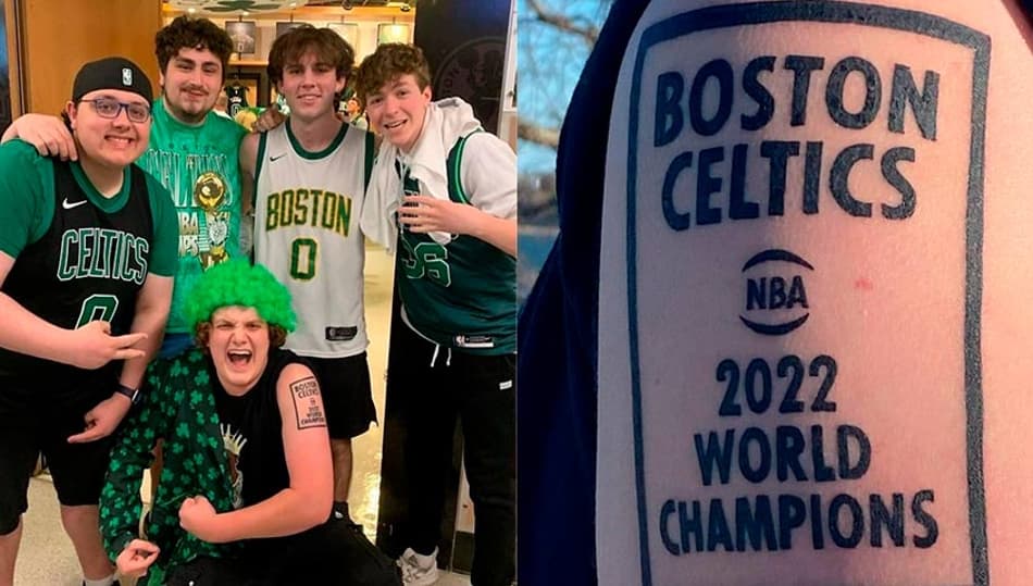 Vai azedar para o Boston? Veja tattoos feitas antes da hora e que não deram certo