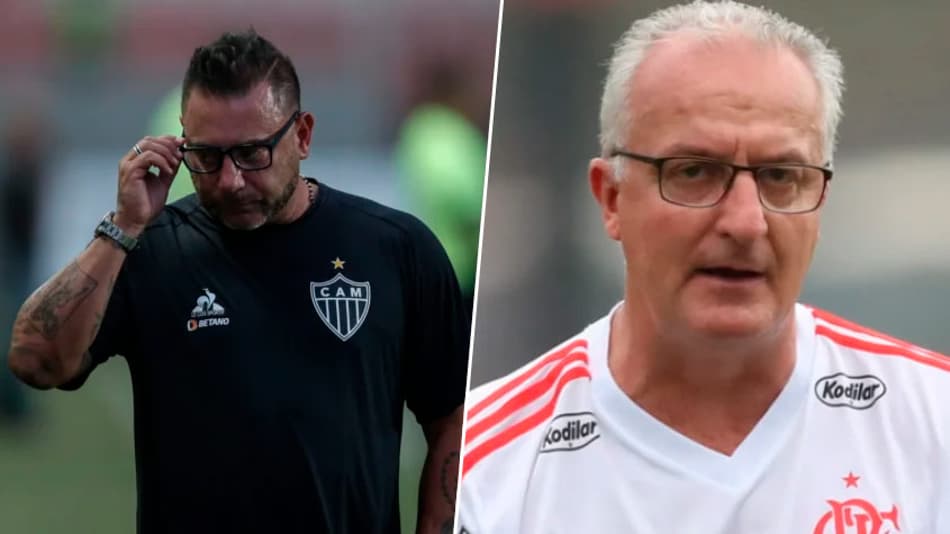 Antonio Mohamed, do Atlético-MG, e do Dorival Júnior, do Flamengo