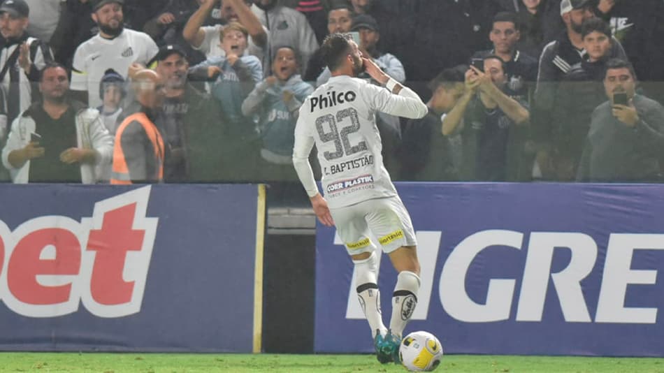 ATUAÇÕES: Léo Baptistão e João Paulo são os destaques do Santos em empate com o Bragantino