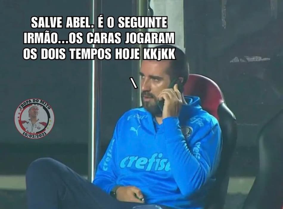 Veja os melhores memes da vitória do São Paulo sobre o Palmeiras