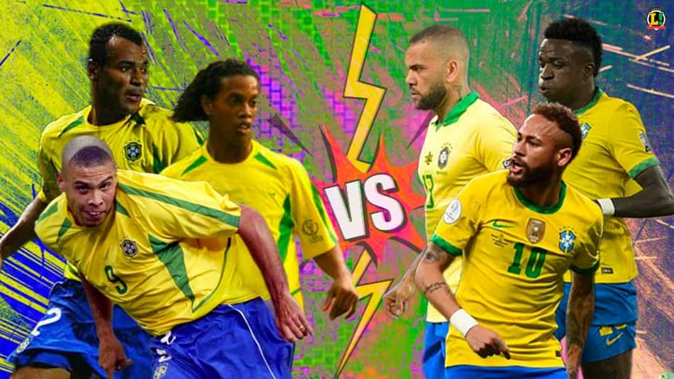 Seleção do penta em 2002 ou Seleção atual? Redação do LANCE! vota jogador por jogador