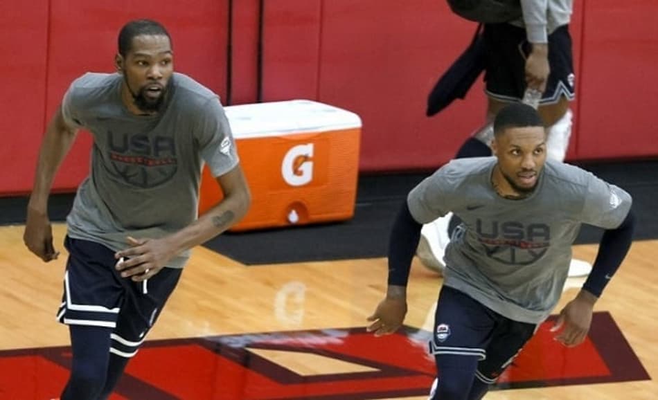 Lillard faz lobby por troca de Durant para o Blazers