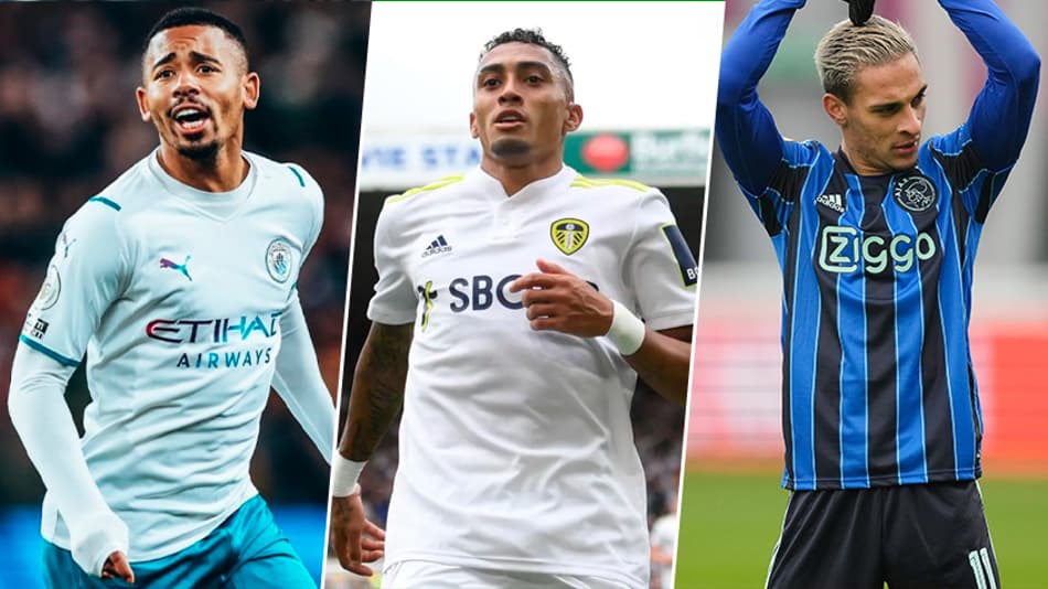 Gabriel Jesus, Raphinha, Antony… Veja os brasileiros que vão ou podem mudar de clube na Europa