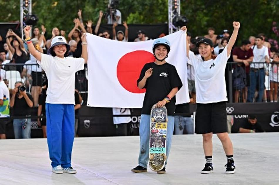 Japão domina o pódio e Rayssa Leal fica em 5º lugar da final do Pré-Olímpico do skate street