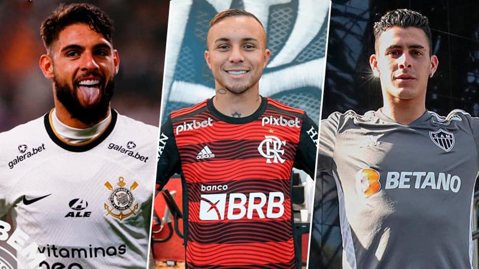 Confira os reforços dos clubes brasileiros que podem estrear a partir do dia 18 de julho