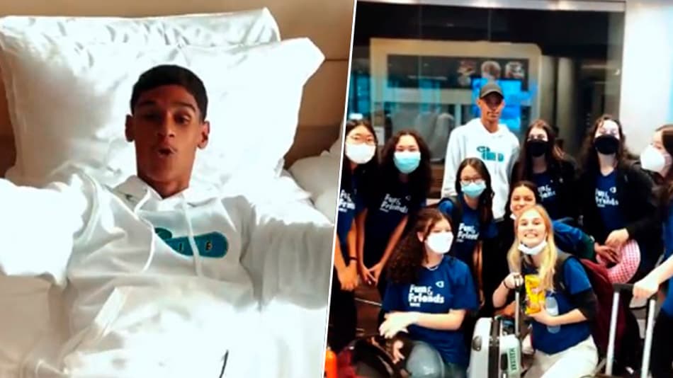 VÍDEO: Luva de Pedreiro chega ao Marrocos e mobiliza a atenção de fãs no aeroporto