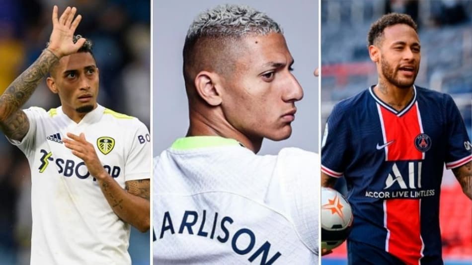 Raphinha fora de pré-temporada: veja os brasileiros que vão ou podem mudar de clube na Europa