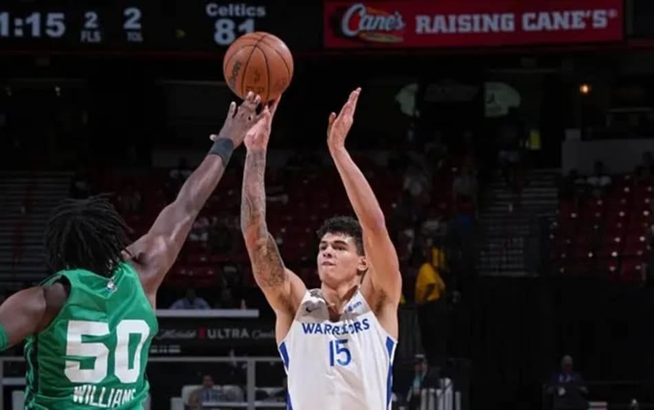 Gui Santos vai bem contra o Celtics na Summer League
