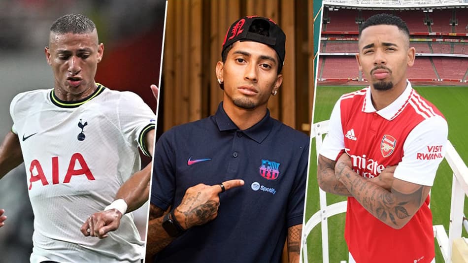 Três brasileiros no top 10! Saiba quais são as 20 contratações mais caras da janela até aqui