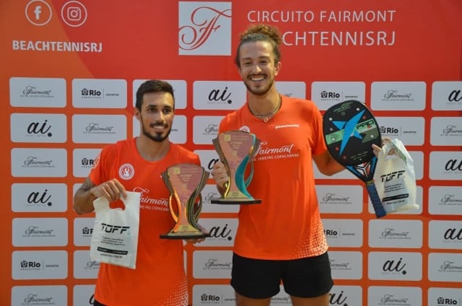 Definidos os campeões da 4ª etapa do Circuito do RJ de Beach Tennis em Copacabana