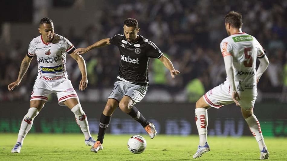 Em dia de festa para Alex Teixeira, Vasco sai atrás, mas busca o empate com o Ituano em São Januário