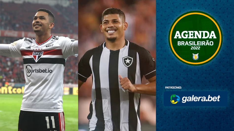 Agenda Brasileirao - São Paulo e Botafogo