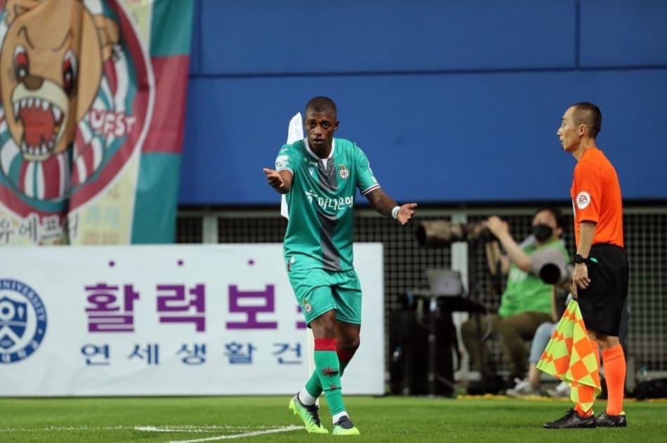 Ex-Inter comemora desempenho na Coreia do Sul