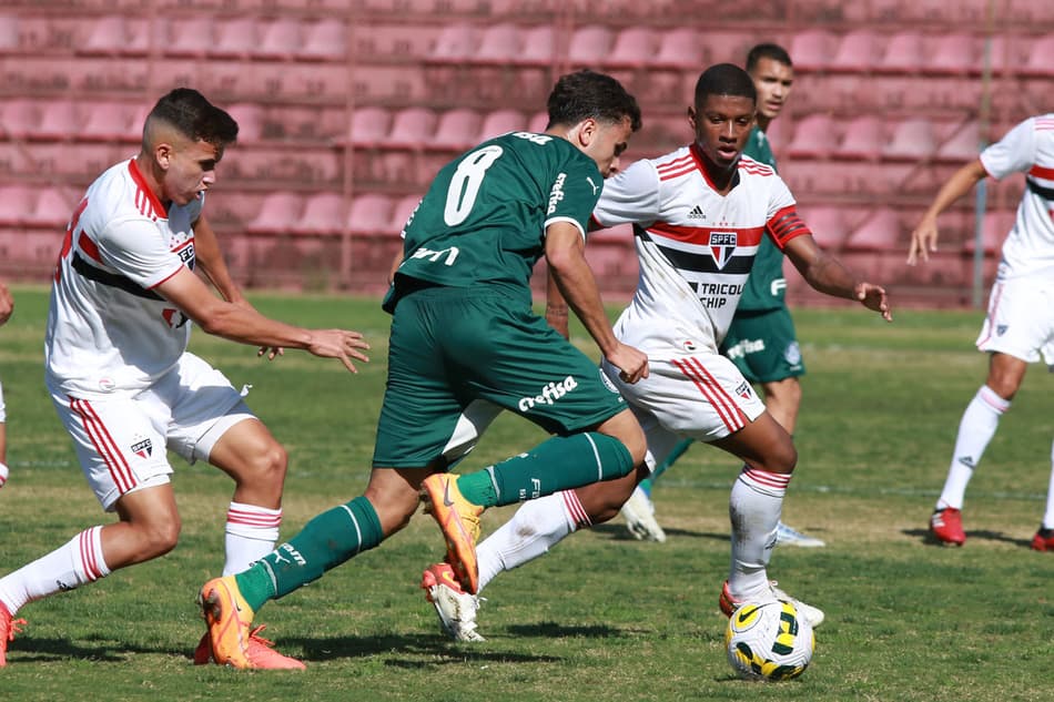 Líder do Brasileirão Sub-20, Palmeiras é derrotado pelo rival São Paulo