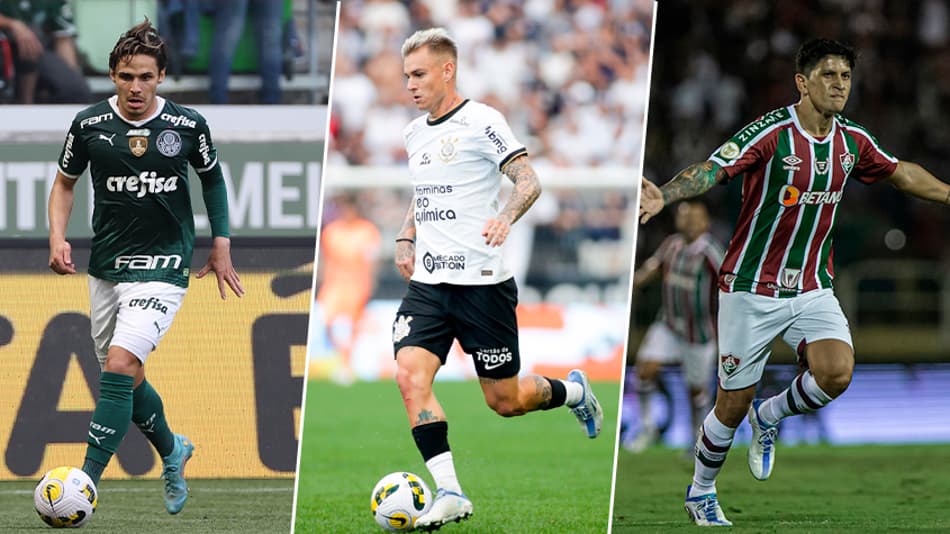 Raphael Veiga, Roger Guedes e German Cano