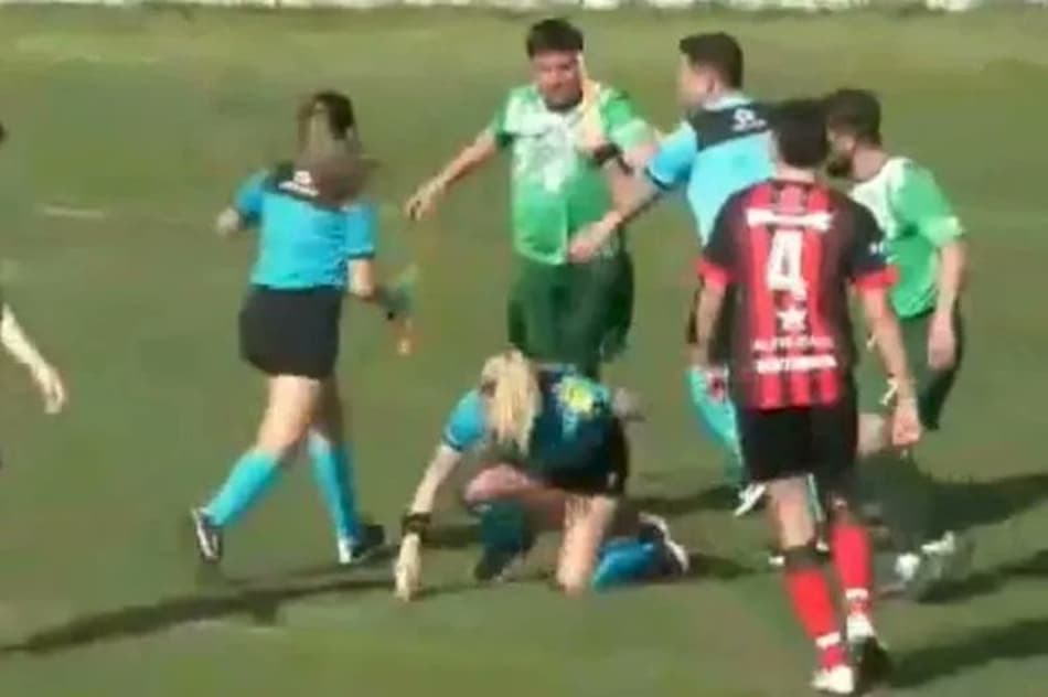 Árbitra é agredida durante partida no interior da Argentina