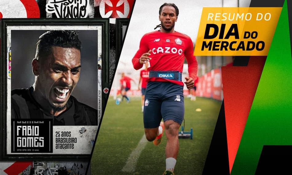 Fábio Gomes reforça o Vasco, PSG fecha com mais um jogador… O Dia do Mercado!