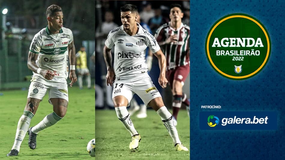 Coritiba x Santos! Saiba onde assistir ao jogo de segunda-feira do Brasileirão