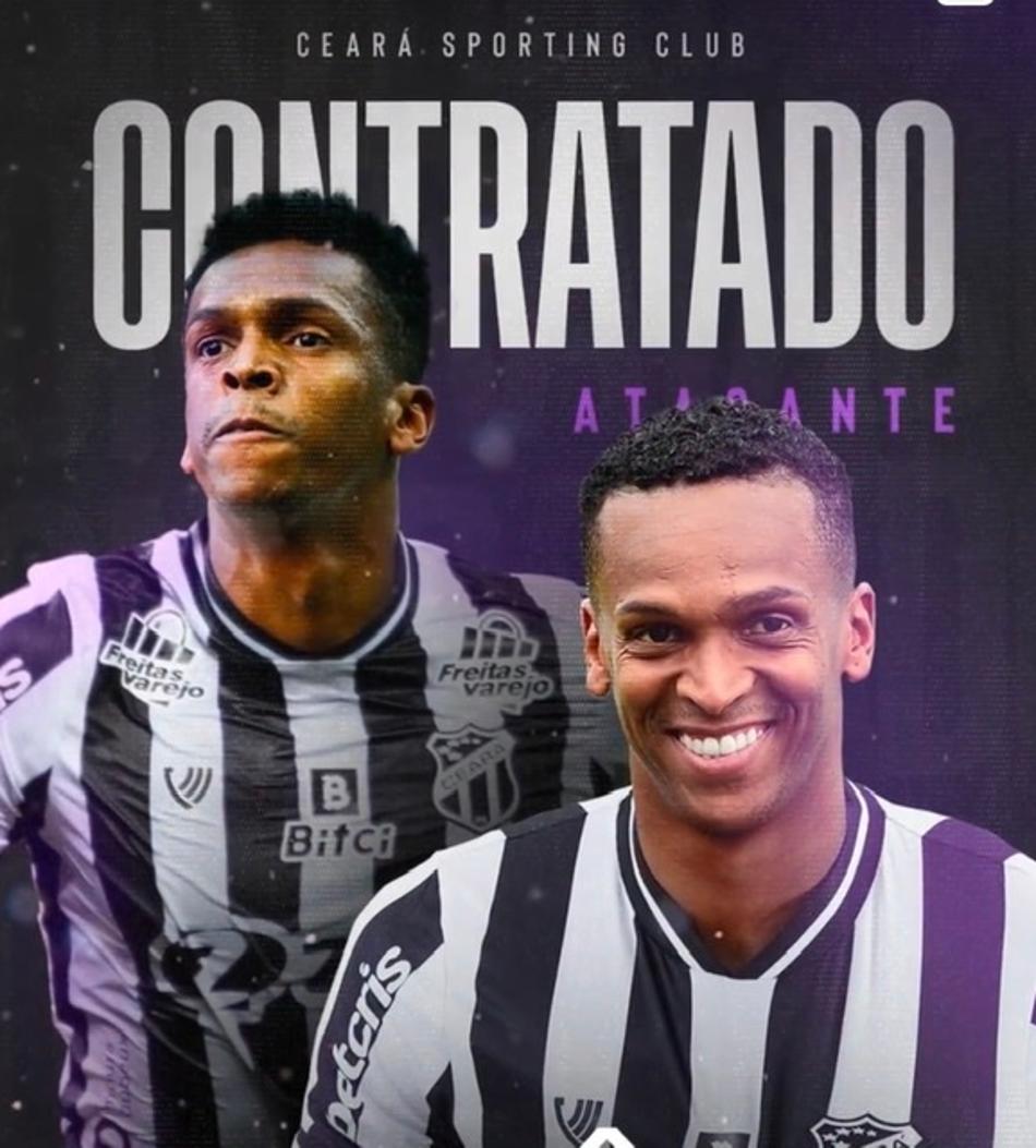Ceará anuncia a contratação do centroavante Jô, ex-Corinthians