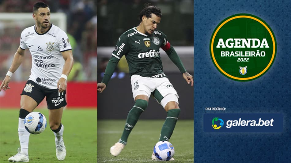 Corinthians x Palmeiras… Saiba onde assistir aos jogos de sábado do Brasileirão