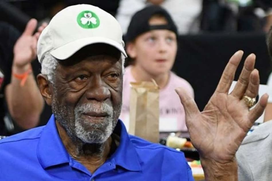NBA aposenta camisa 6 em homenagem a Bill Russell
