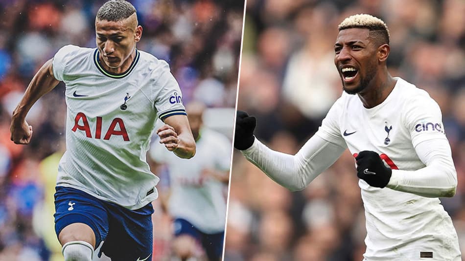 Richarlison e Emerson Royal se divertem empinando pipa no CT do Tottenham